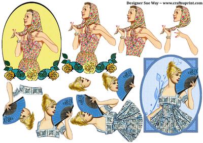 Vintage Fashion Ladies Toppers