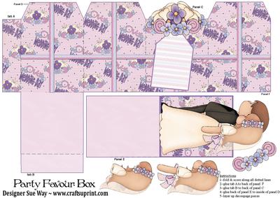 Wedding Couple Party Favour Place Setting Gift Box