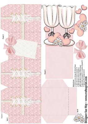 Celebration Party Favour Place Setting Gift Box