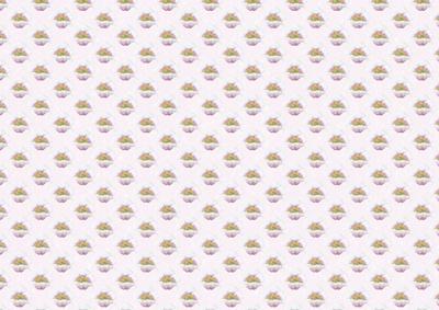 Pink and White Poppy Backing Paper