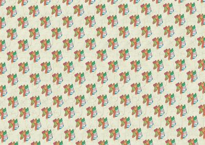 Christmas Stockings Backing Paper