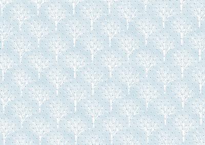 Sparkle Snow Trees Christmas Backing Paper