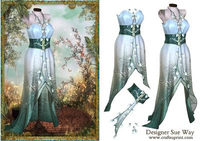 Ethereal Steampunk Decoupage