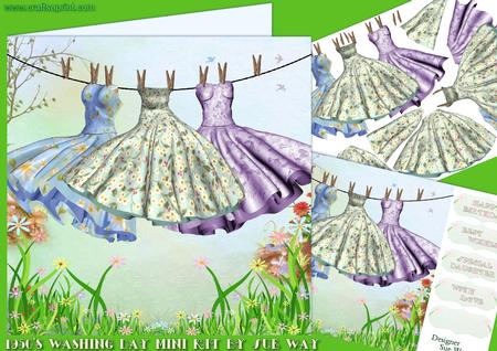 1950's Washing Day Mini Kit