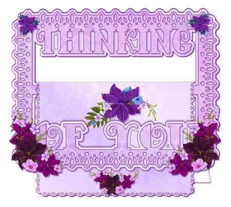 Thinking of You Buckle Card Mini Kit