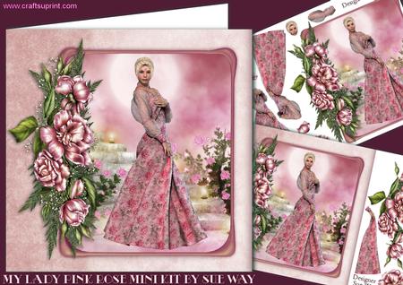 My Lady Pink Rose Mini Kit