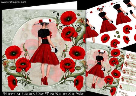 Poppy at Ladies Day Mini Kit