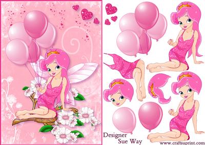 Blossom and Balloons Fairy