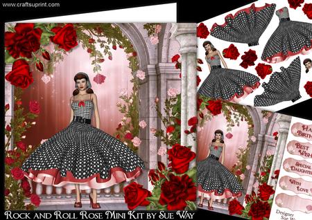 Rock and Roll Rose Mini Kit