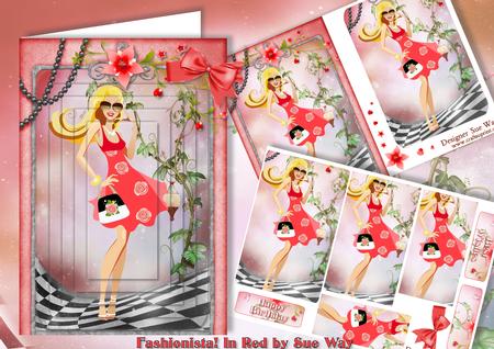 Fashionista! in Red Pyramid Mini Kit
