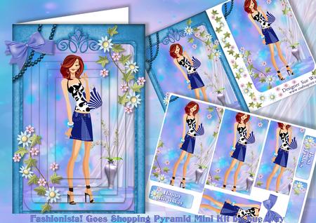 Fashionista! Goes Shopping Pyramid Mini Kit