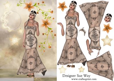 Art Deco Egyptian Starshine