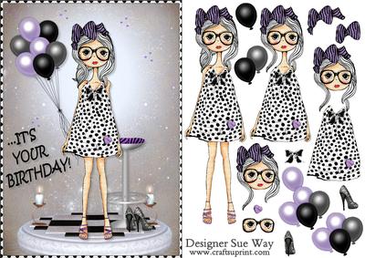 It's Your Birthday! Dotty Fashion Girl