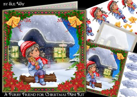 A Furry Friend for Christmas Mini Kit