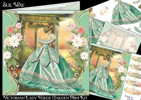 Victorian Lady Verde Garden Mini Kit