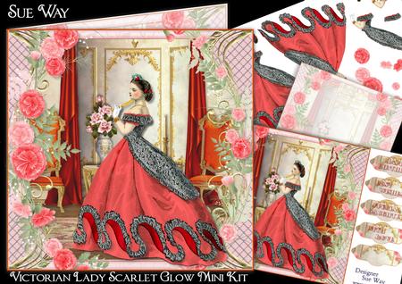 Victorian Lady Scarlet Glow Mini Kit