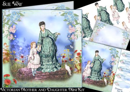 Victorian Mother and Daughter Mini Kit