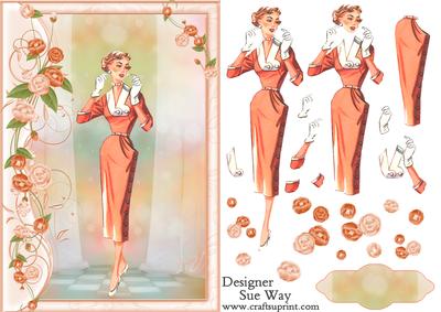 1950's Lady Eleanor Fashion Show