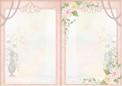 Fashionista! Pretty Flowers Insert