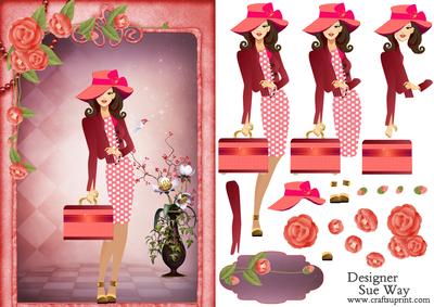 Fashionista! Lady in Red