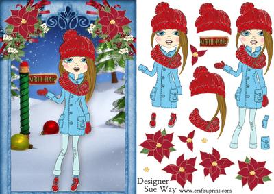 Fashionista! North Pole Girl