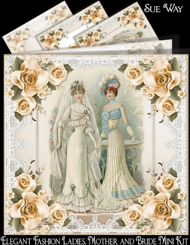 Elegant Fashion Ladies, Mother and Bride Mini Kit
