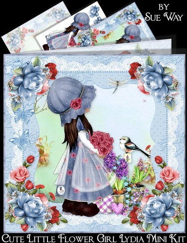 Cute Little Flower Girl Lydia Mini Kit 