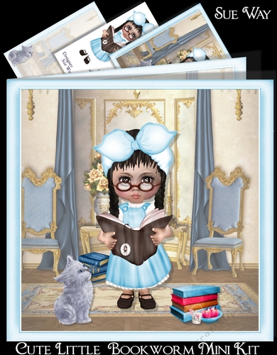 Cute Little  Bookworm Mini Kit 