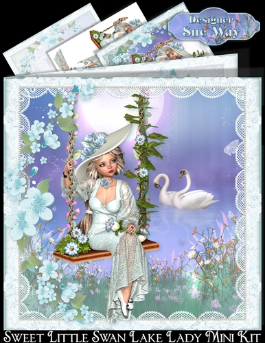 Sweet Little Swan Lake Lady Mini Kit
