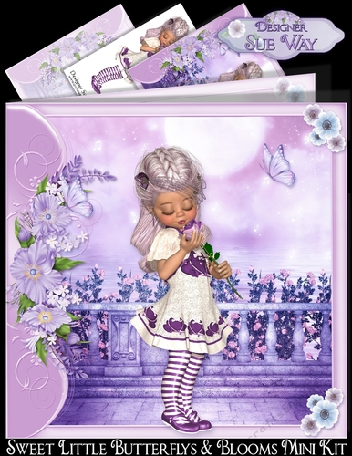 Sweet Little Butterflies & Blooms Mini Kit