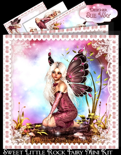 Sweet Little Rock Fairy Mini Kit