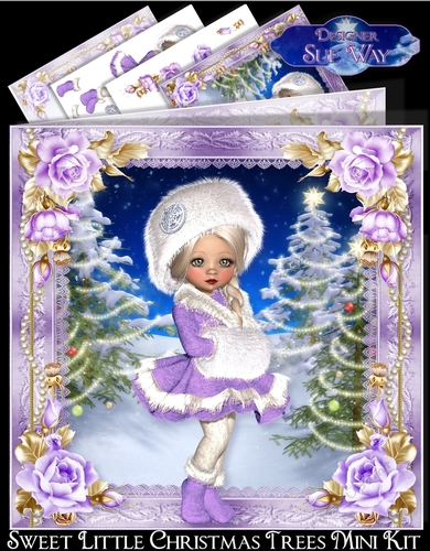 Sweet Little Christmas Trees Mini Kit