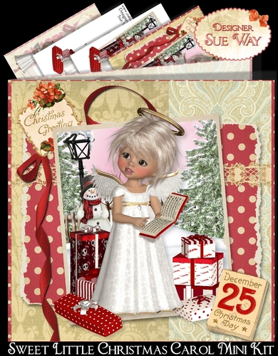 Sweet Little Christmas Carol Mini Kit