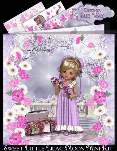 Sweet Little Lilac Moon Mini Kit