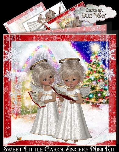 Sweet Little Carol Singers Mini Kit 