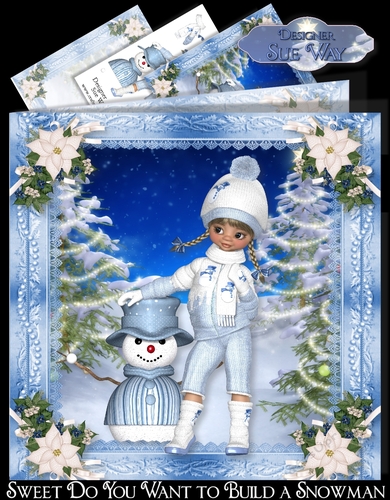 Sweet Do You Want to Build a Snowman Mini Kit
