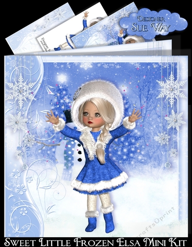 Sweet Little Frozen Elsa Mini Kit