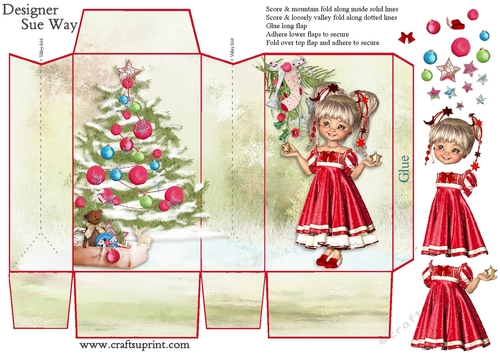 Sweet Little Christmas Wishes Pinch Bag