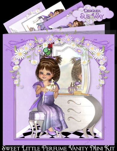 Sweet Little Perfume Vanity Mini Kit