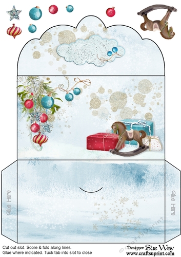 Christmas Surprise Money Wallet