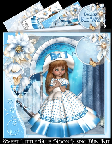 Sweet Little Blue Moon Rising Mini Kit