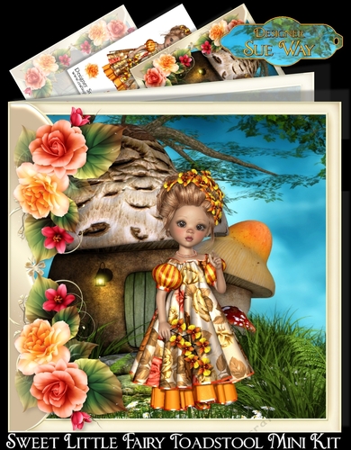 Sweet Little Fairy Toadstool Mini Kit