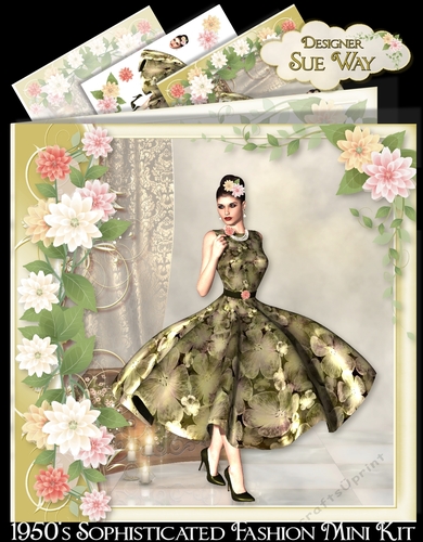 1950s Sophisticated Fashion Mini Kit