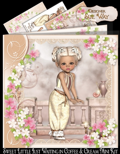 Sweet Little Just Waiting in Coffee & Cream Mini Kit 