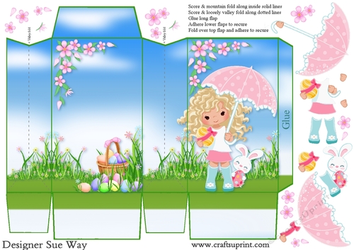 Sweet Little Easter Egg Hunt Pinch Bag
