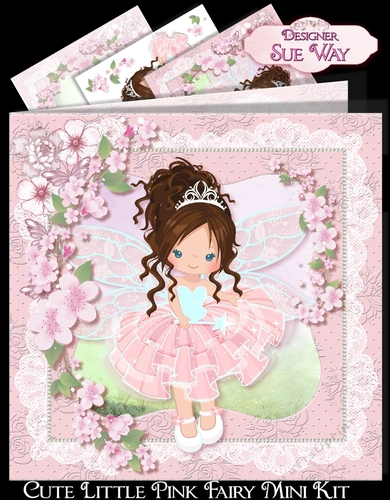 Cute Little Pink Fairy Mini Kit 