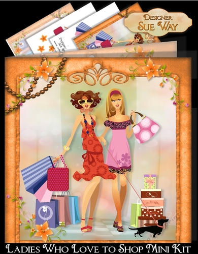 Ladies Who Love to Shop Mini Kit 