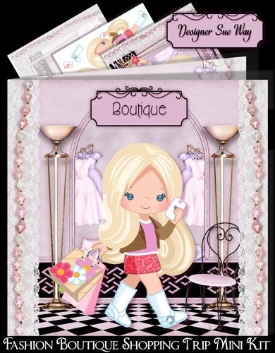 Fashion Boutique Shopping Trip Mini Kit