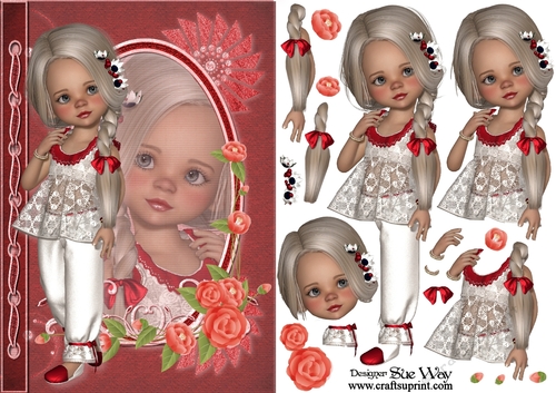 Sweet Little Flowers & Lace Fashion Reflection