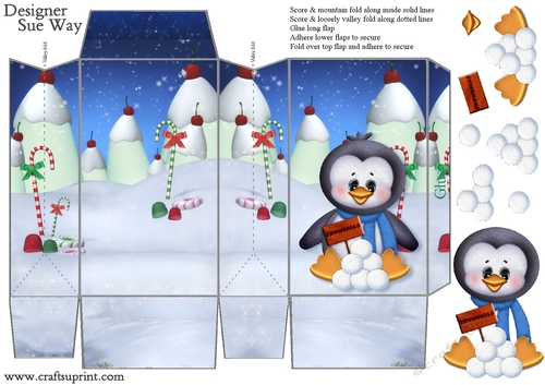 Snowballs For Sale Penguin Pinch Bag